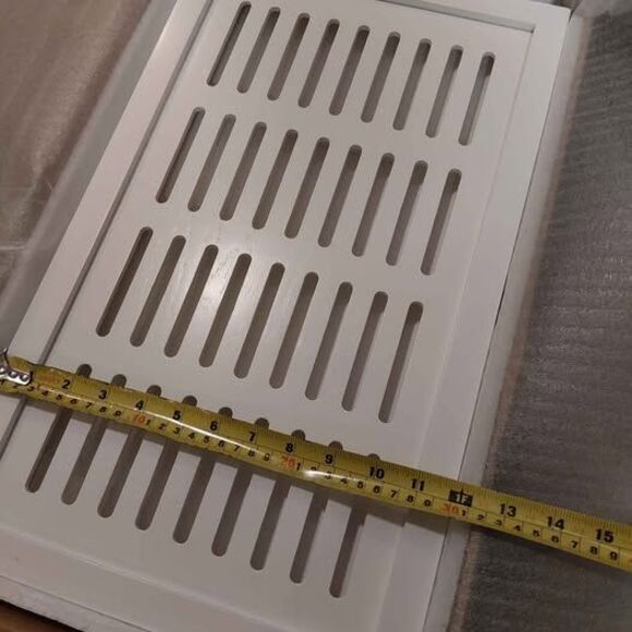 THE REFINED FELINE Litter Catch for The Refined Litter Box White, Solid Wood - Picture 9 of 10